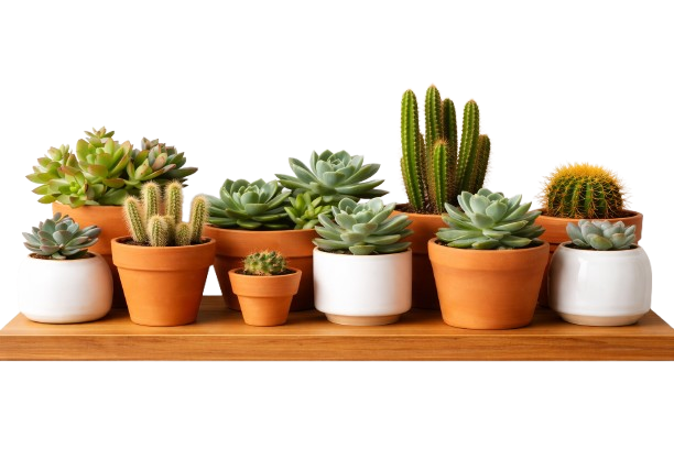 Succulents and cactus image